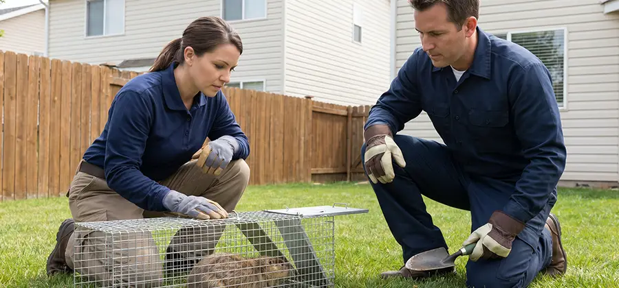 Gopher Control Companies Program in Burke