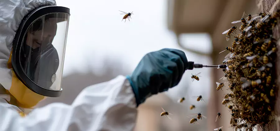 Bumble Bee Hive Removal in Burke