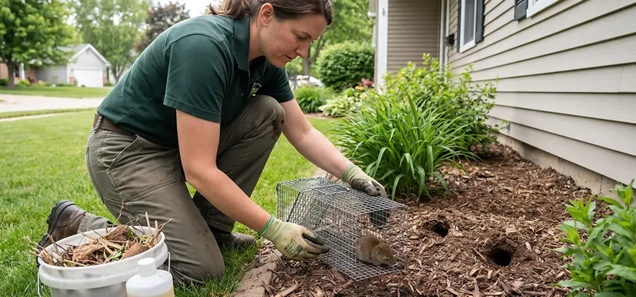 Organic Vole Control in Burke